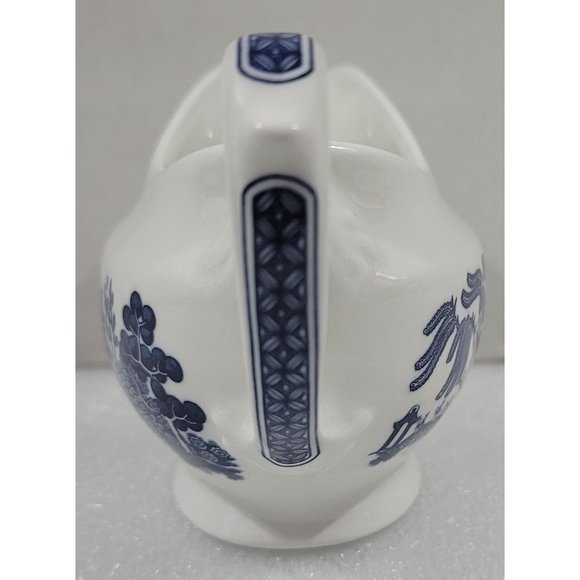 Churchill Blue Willow Gravy Boat, Made in England - Picture 6 of 8